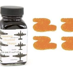 Noodlers Fountain Pen Ink Bottle - VMail Operation Overlord Orange