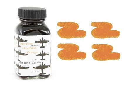 Noodlers Fountain Pen Ink Bottle - VMail Operation Overlord Orange 3 Noodlers Fountain Pen Ink Bottle - VMail Operation Overlord Orange