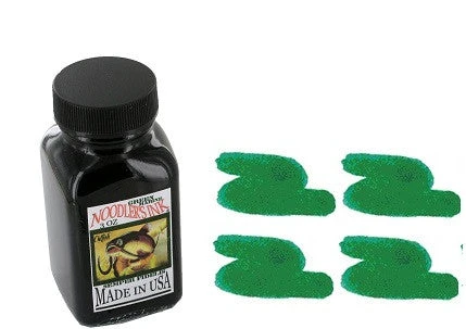 Noodlers Fountain Pen Ink Bottle - Green Marine 3 Noodlers Fountain Pen Ink Bottle - Green Marine