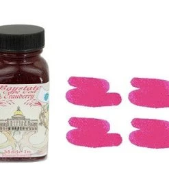 Noodlers Fountain Pen Ink Bottle - Bay State Cranberry