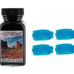 Noodlers Fountain Pen Ink Bottle - Navajoe Turquoise