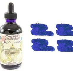 Noodlers Fountain Pen Ink Bottle - 4.5 Oz Baystate Concord Grape W/ Free Pen
