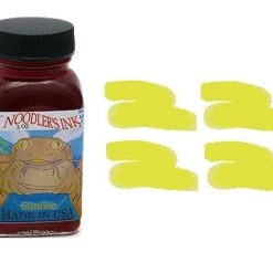 Noodlers Fountain Pen Ink Bottle - Sunrise Highlighter