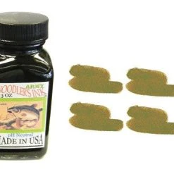 Noodlers Fountain Pen Ink Bottle - Army Green