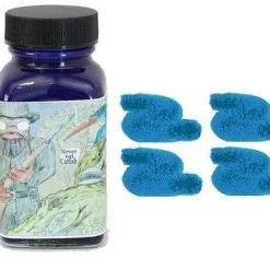 Noodlers Fountain Pen Ink Bottle - Bad Blue Heron