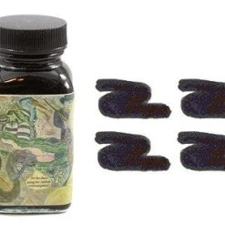 Noodlers Fountain Pen Ink Bottle - Black Moccasin